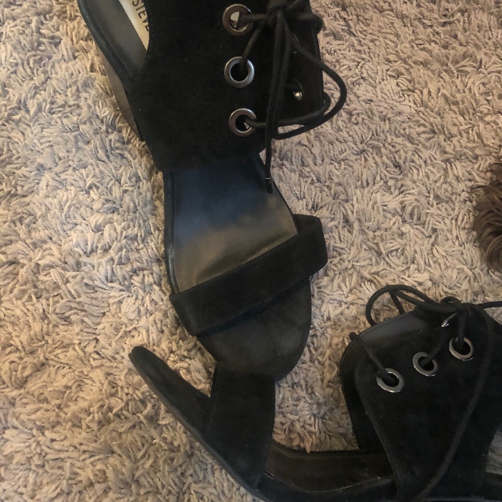 Steve Madden lace up heels